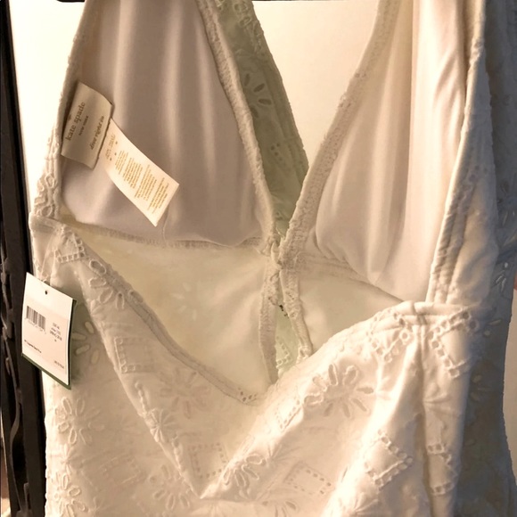 Kate Spade Swimsuit White -New - Picture 5 of 11